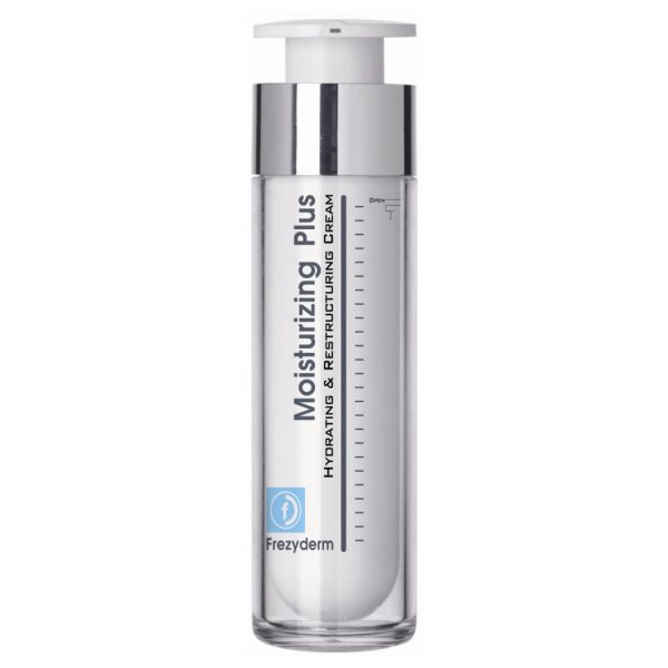 FREZYDERM, Moisturizing Plus Cream, Εντατική Ενυδάτωση για Πρόσωπο και Λαιμό, ενυδατικη κρεμα, ενυδατωση προσωπου, 5202888271014