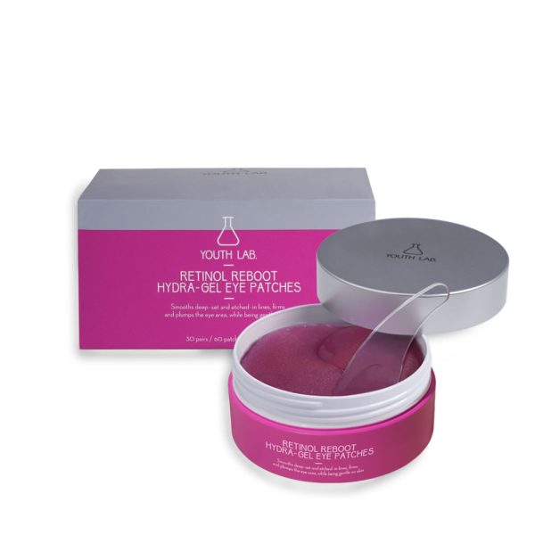 YOUTH LAB Retinol Reboot Hydra-Gel Eye Patches Patches Νυκτός Ματιών Mε Ρετινόλη Για Πλήρη Αναδόμηση 30 ζεύγη