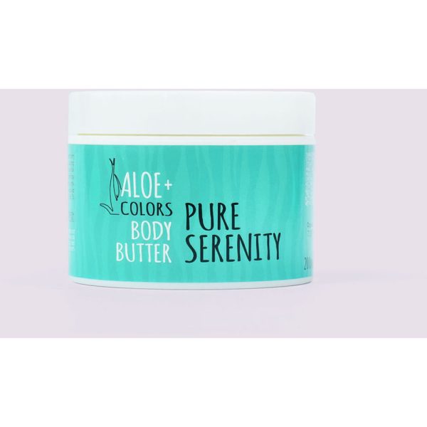 ALOE COLORS Pure Serenity Body Butter Πλούσιο Βούτυρο Σώματος με White Musk 200ml