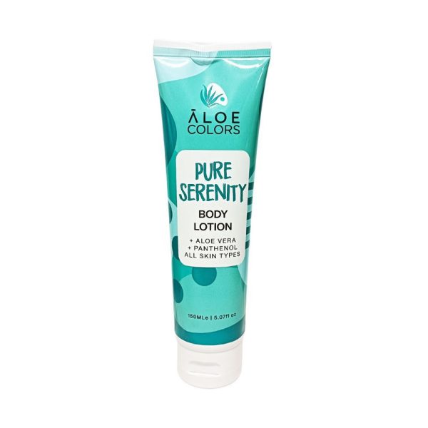 ALOE COLORS Pure Serenity Body Lotion Ενυδατικό Γαλάκτωμα Σώματος με Άρωμα Μανώλιας 150ml
