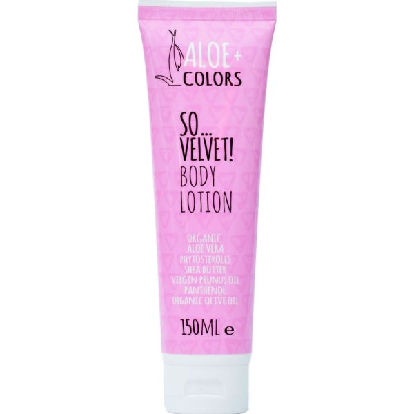 ALOE COLORS Body Lotion So Velvet 150ml - Λοσιόν σώματος με άρωμα πούδρας