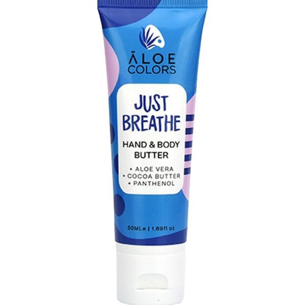 ALOE COLORS Just Breath Hand & Body Butter, Ενυδατικό Butter Χεριών & Σώματος 50ml