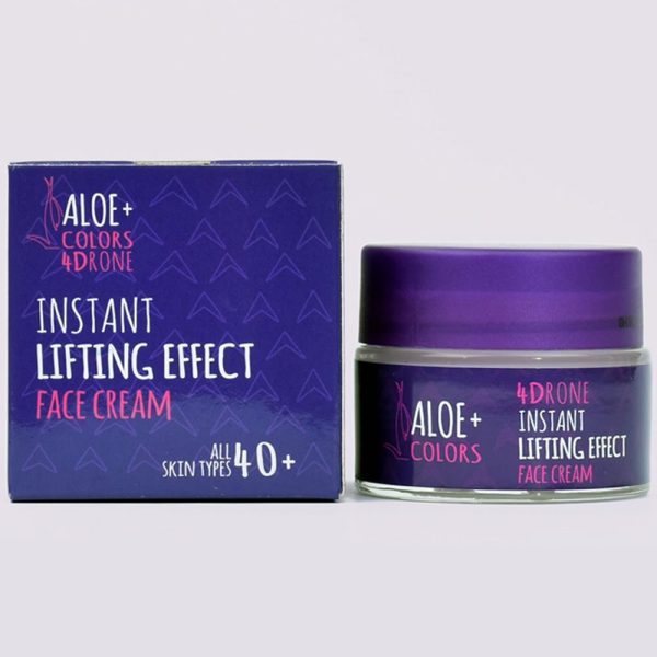 ALOE COLORS  4Drone Lifting Effect 24ωρη Κρέμα Προσώπου για Ενυδάτωση, Αντιγήρανση & Σύσφιξη με Υαλουρονικό Οξύ 50ml
