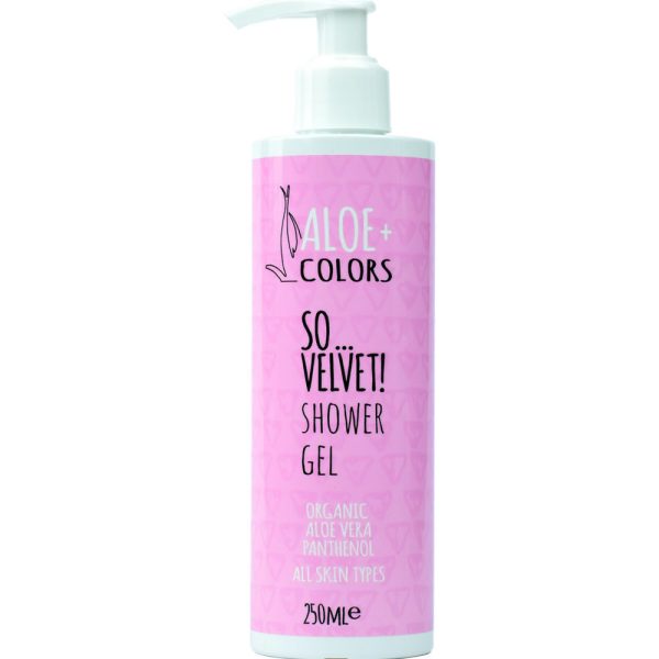 ALOE COLORS Aloe Colors Shower gel So Velvet 250ml - Αφρόλουτρο με Άρωμα Πούδρας
