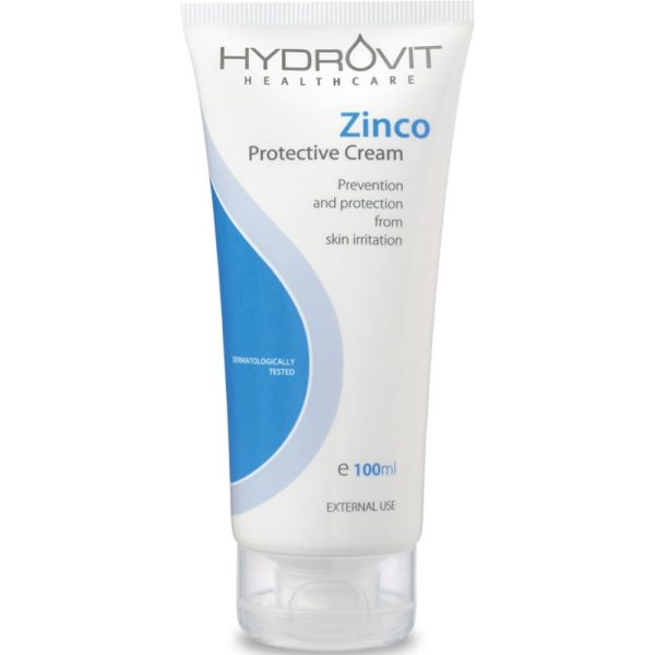 HYDROVIT Zinco Protective Cream  Ειδική Κρέμα για την Προστασία και την Ανάπλαση της Επιδερμίδας 100ml