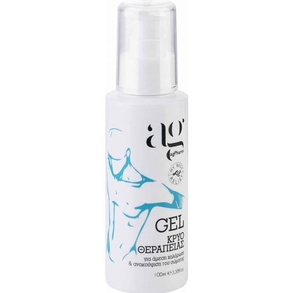 AG PHARM Gel Αναλγητικό Gel Κρυοθεραπείας για Άμεση Χαλάρωση & Ανακούφιση του Σώματος 100ml
