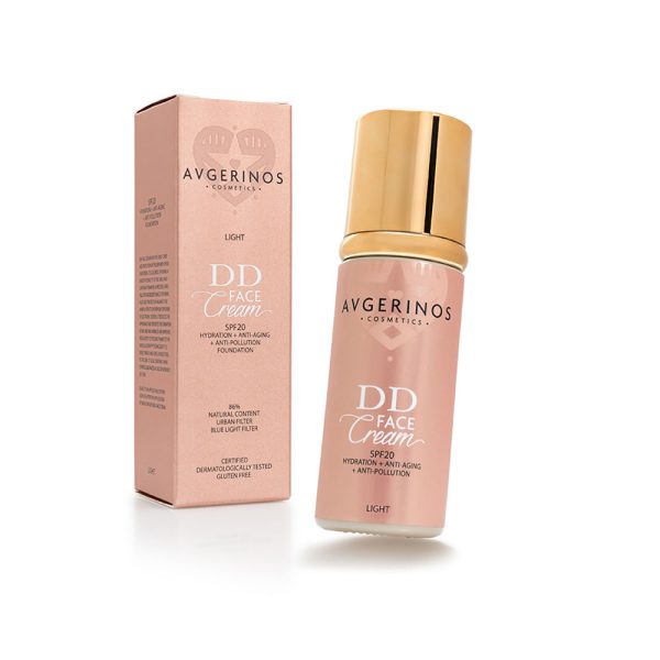 AVGERINOS COSMETICS DD Light Κρέμα Προσώπου Ημέρας με SPF20 για Ενυδάτωση & Ατέλειες 50ml