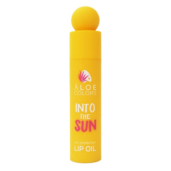 ALOE COLORS Protection Lip Oil Αντηλιακό Προστατευτικό Λάδι Χειλιών 10ml