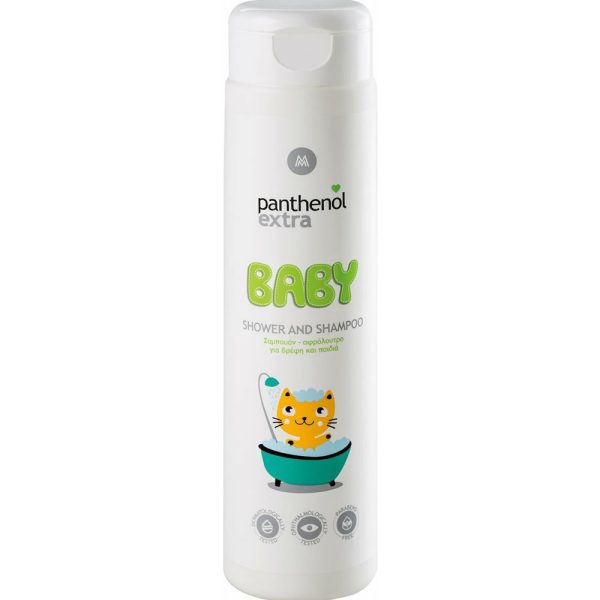 PANTHENOL Extra Medisei 2 σε 1 Σαμπουάν & Αφρόλουτρο με Χαμομήλι 300ml