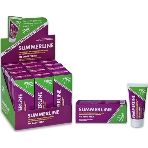MEDISEI Summerline Εντομοαπωθητική Κρέμα σε Σωληνάριο Κατάλληλη για Παιδιά 100ml