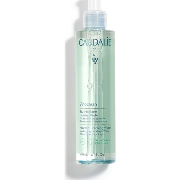 CAUDALIE Vinoclean Micellar Cleansing Water Νερό Καθαρισμού για Πρόσωπο & Μάτια 200ml