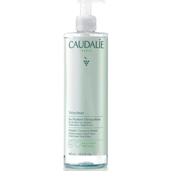 CAUDALIE Vinoclean Micellar Cleansing Water Νερό Καθαρισμού για Πρόσωπο & Μάτια 400ml
