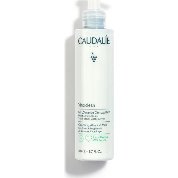 CAUDALIE Vinoclean Cleansing Almond Milk Γαλάκτωμα Καθαρισμού Προσώπου 200ml