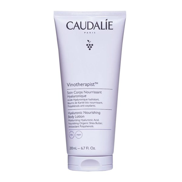 CAUDALIE Vinotherapist Ενυδατική Lotion Σώματος με Υαλουρονικό Οξύ για Όλες τις Επιδερμίδες 200ml