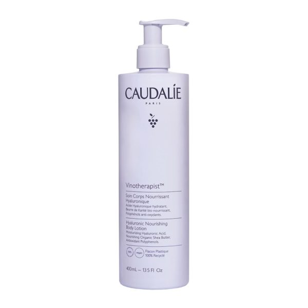 CAUDALIE Vinotherapist Ενυδατική Lotion Σώματος με Υαλουρονικό Οξύ για Κανονικές Επιδερμίδες 400ml