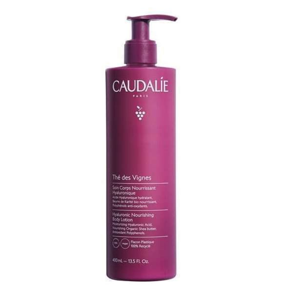 CAUDALIE The Des Vignes Ενυδατική Lotion Σώματος με Υαλουρονικό Οξύ για Κανονικές έως Ξηρές Επιδερμίδες 400ml