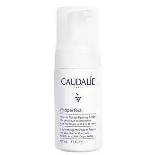 CAUDALIE Vinoperfect Brightening Micropeel Foam Απολεπιστικός Αφρός Καθαρισμού Προσώπου, 100ml
