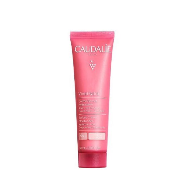 CAUDALIE Vinohydra Sorbet Cream Moisturizer Δροσερή Κρέμα Τζελ Με Υαλουρονικό Οξύ 60ml
