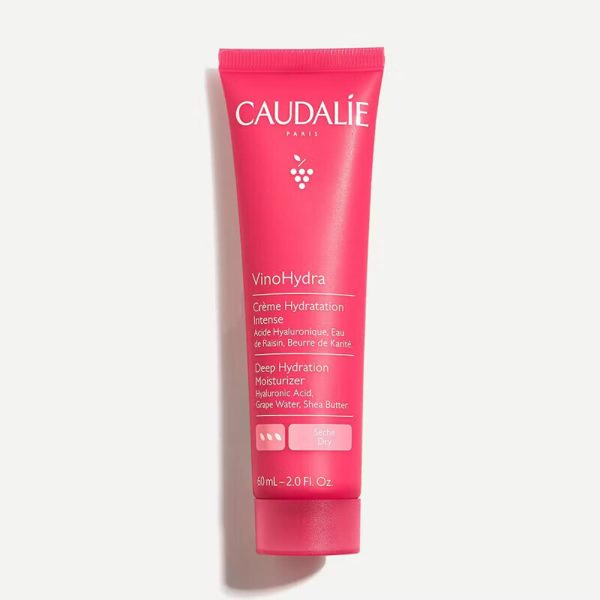 CAUDALIE VinoHydra Rich Ενυδατική Κρέμα Προσώπου κατά της Ερυθρότητας με Υαλουρονικό Οξύ & Πρεβιοτικά 60ml