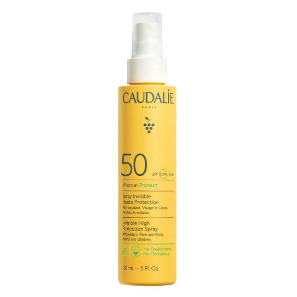 CAUDALIE Vinosun Αντηλιακή Κρέμα Προσώπου και Σώματος SPF50 σε Spray 150ml