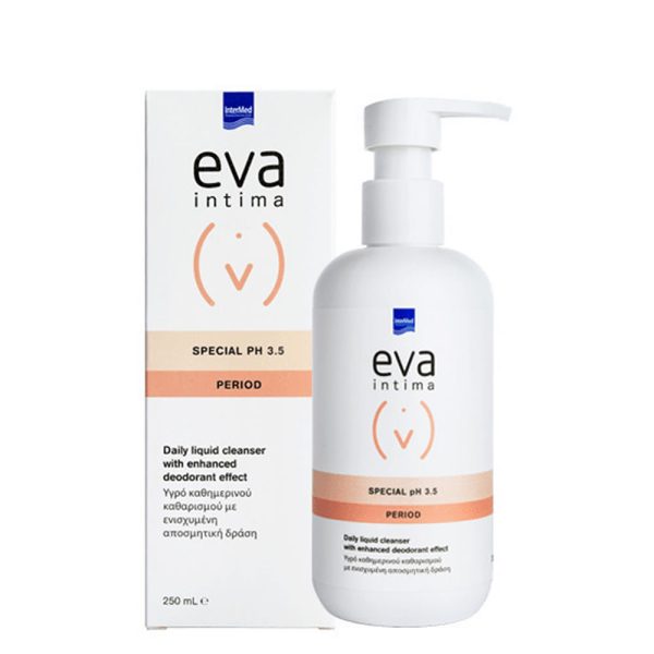 INTERMED Eva Intima Special Period pH 3.5 Υγρό Καθαρισμού με Χαμομήλι και Αλόη 250ml