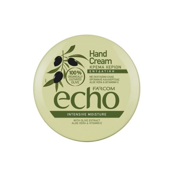 FARCOM Echo Organic Olive Extract Ενυδατική Κρέμα Χεριών 200ml