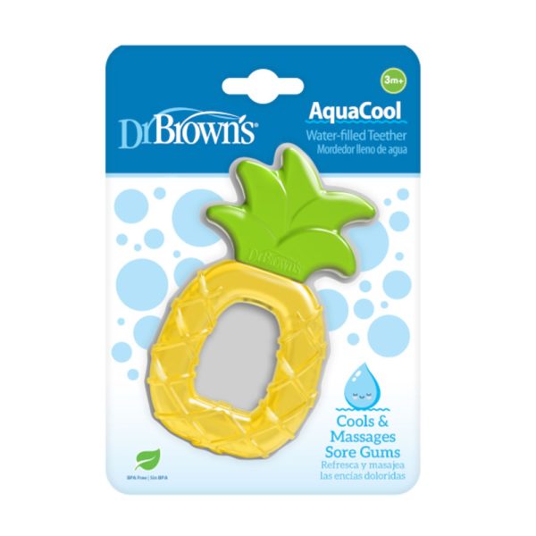 DR BROWN'S AquaCool Water-filled Μασητικός Κρίκος Οδοντοφυΐας με Νερό από Σιλικόνη